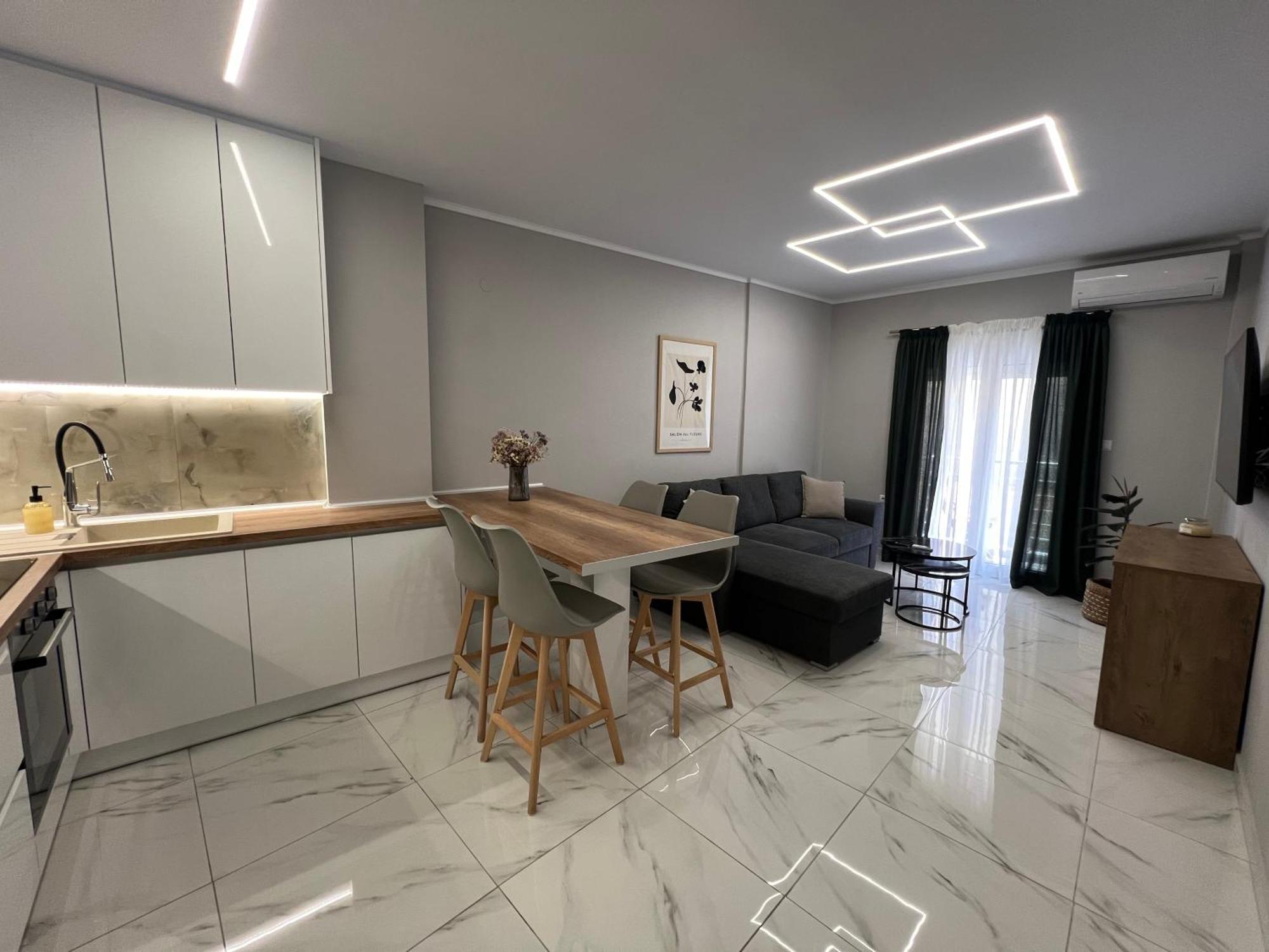 Luxury Apartment In Kavála ภายนอก รูปภาพ